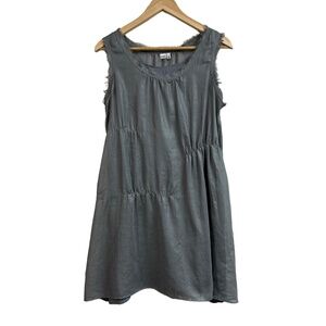 Etxart Panno Womens Small Dress Gray‎ Sleeveless Sheath Knee Length Sheer Slip